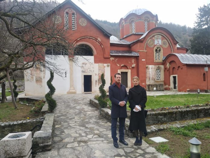 Princ Filip i princeza Danica na Kosovu 1