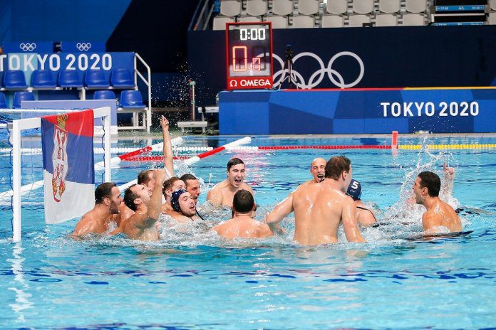 Srbija Grcka vaterpolo OI 3