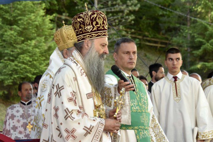 Шипово - литургија - патријарх Порф