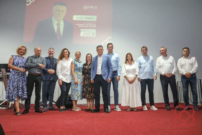 SNSD Banjaluka - kandidati