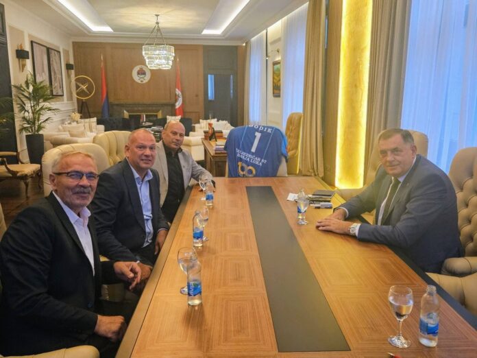 Dodik sa upravom FK Željezničar
