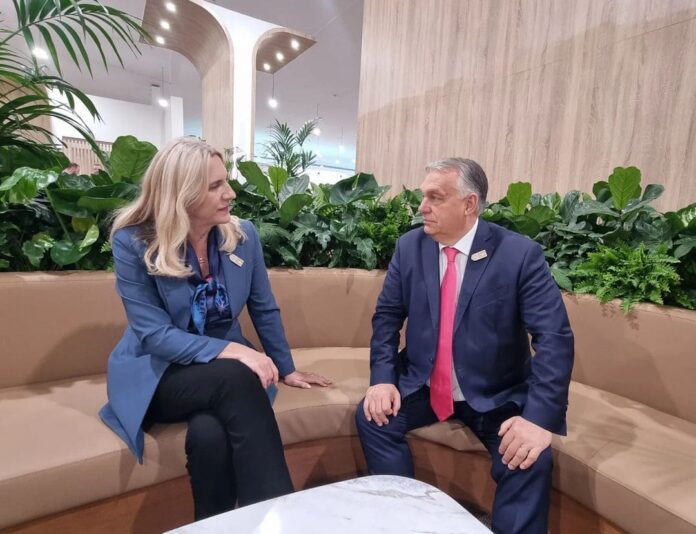 Cvijanovićeva i Orban u Bakuu razgovarali o jačanju saradnje