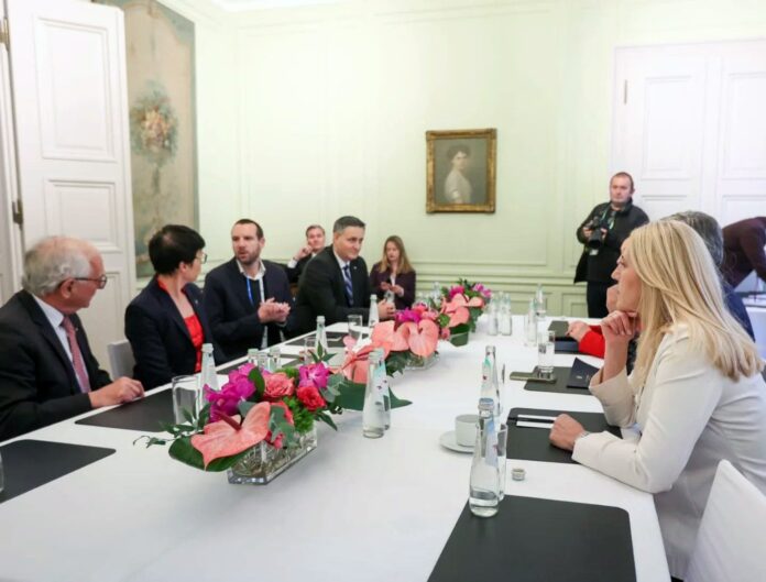 Cvijanovićeva na sastanku sa Martom Kos i zvaničnicima iz regiona
