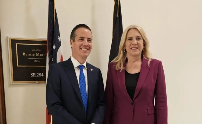 Cvijanović sa američkim senatorima 1