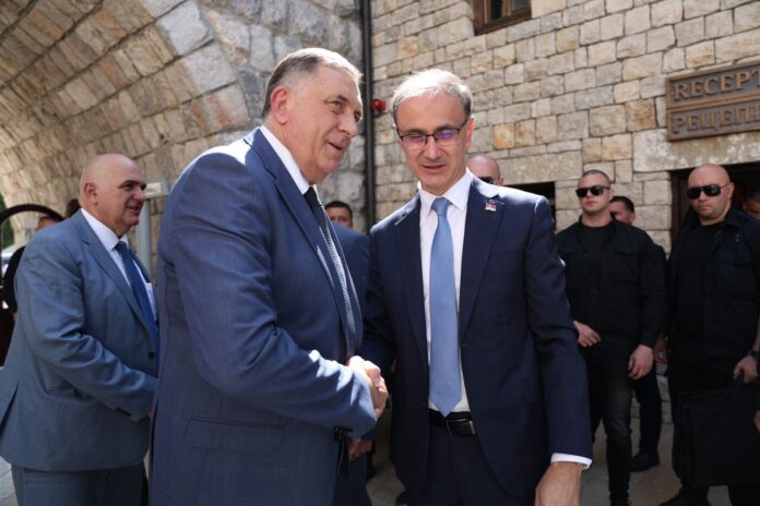 Macut i Dodik u Višegradu