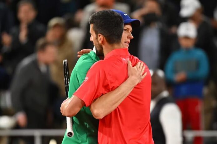 Siner Djokovic RG 1