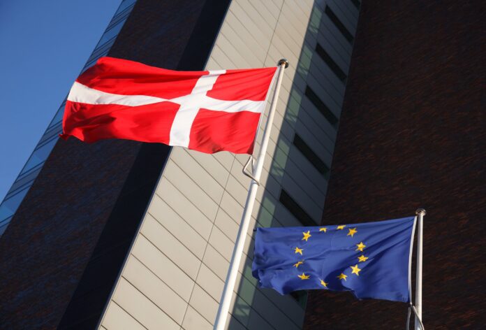 Danska EU zastave