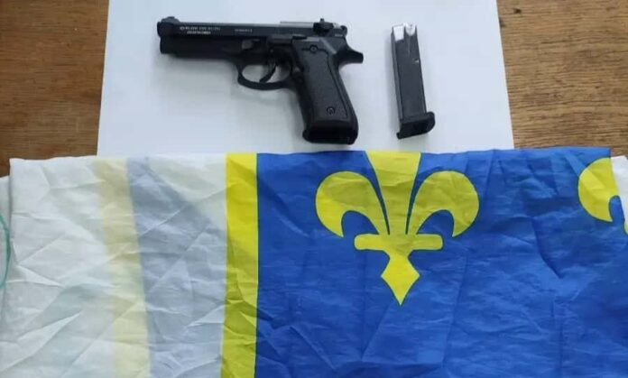 Pronađeno oružje i ratna zastava 1