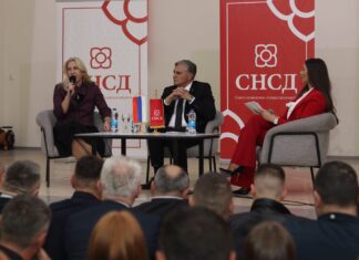 Cvijanović u Kotor Varošu: Izborom Siniše Karana pobijediće Republika Srpska